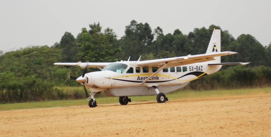Flying to Kidepo Valley National Park