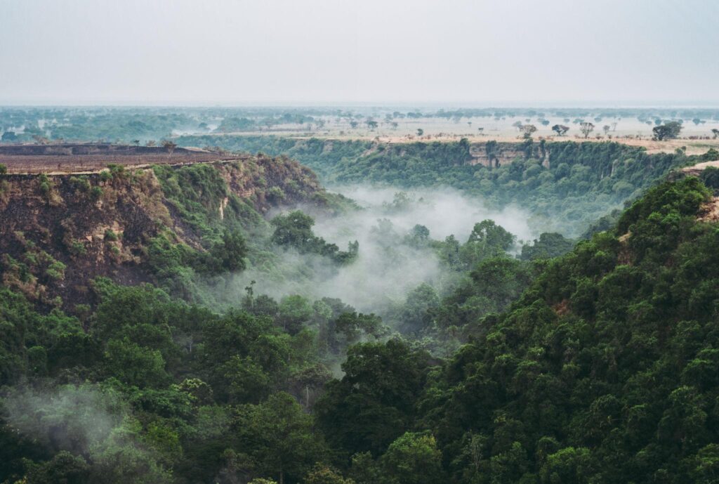 Kyambura Gorge in Queen Elisabeth National Park