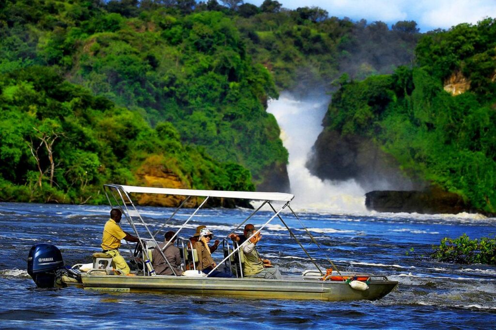 Murchison Falls boat cruise on the Nile